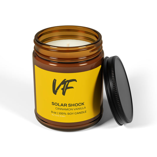 Solar Shock – Cinnamon Vanilla Candle (9 oz)