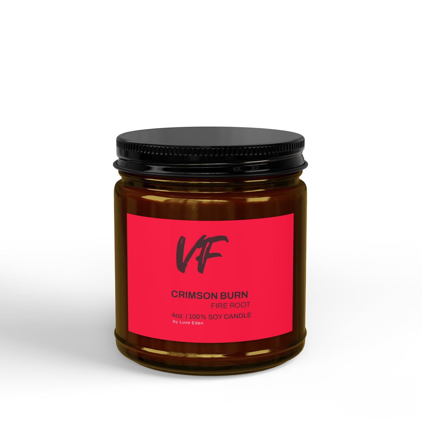 Crimson Burn – Fire Root Soy Candle (4oz)