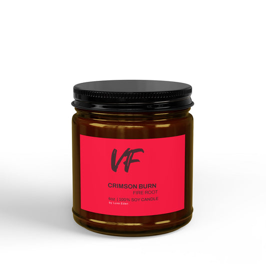 Crimson Burn – Fire Root Soy Candle (4oz)